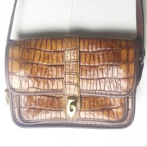 Dooney &  Bourke Crossbody  Brown Croc